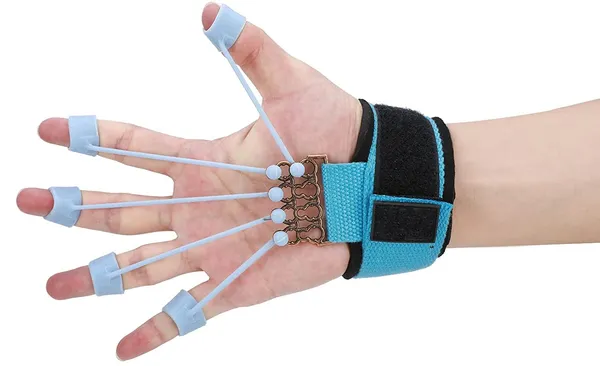 Serveuttam Finger Exerciser Strength Trainer Forearm and Finger Stretcher Gripper for Finger Resistance Bands Climbing Finger Strengthener Guitar Finger Exerciser Price in India Buy Serveuttam Finger ...