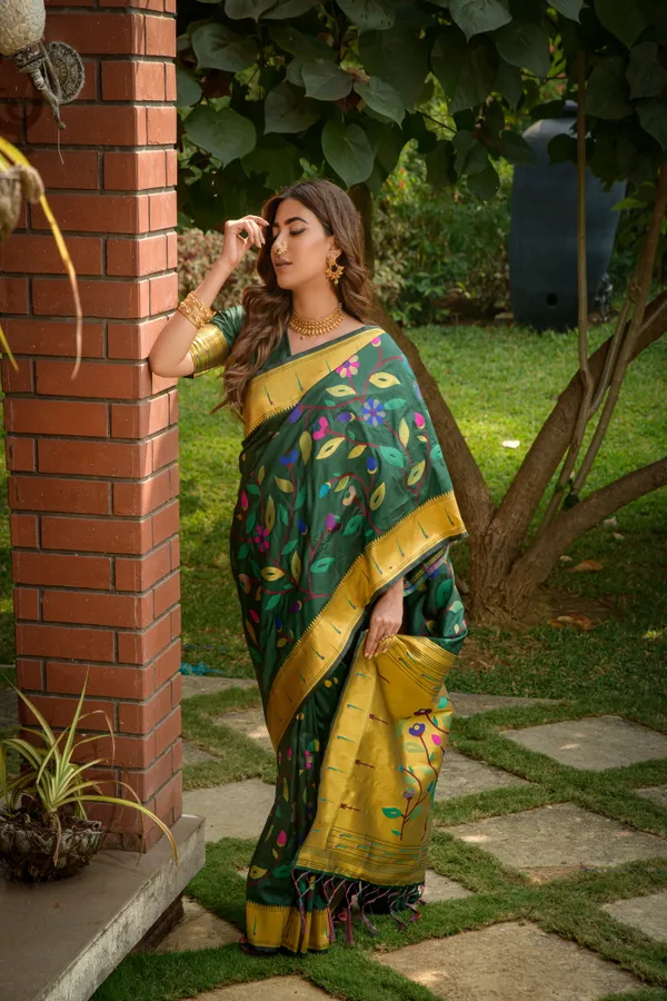 Green_Pure_Silk_Paithani_Saree