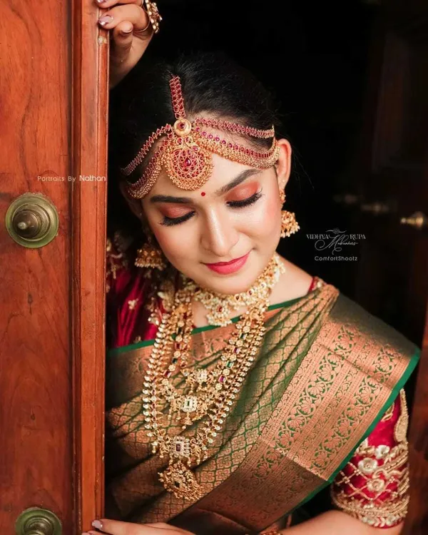 Green_Woven_Banarasi_Jacquard_Saree