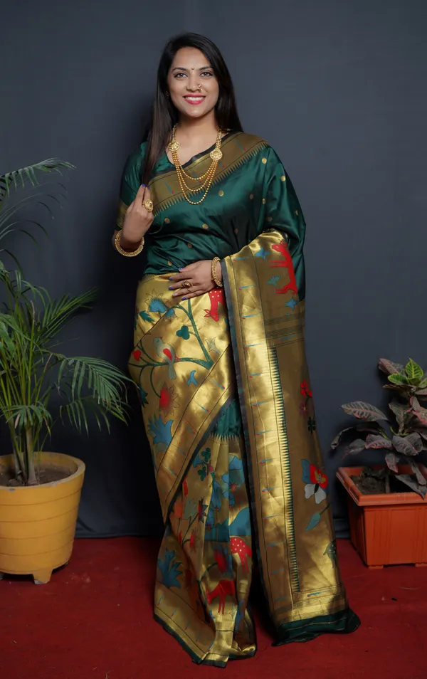 Green_Pure_Silk_Paithani_Saree