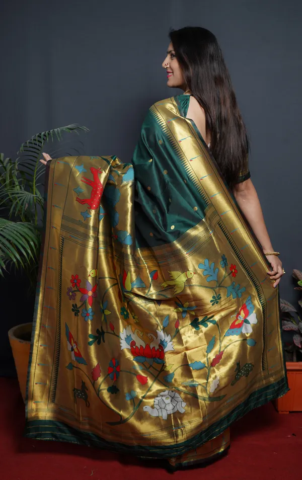 Green_Pure_Silk_Paithani_Saree