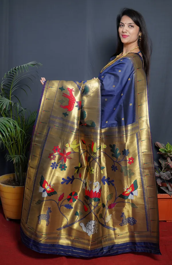 Navy_Blue_Pure_Silk_Paithani_Saree