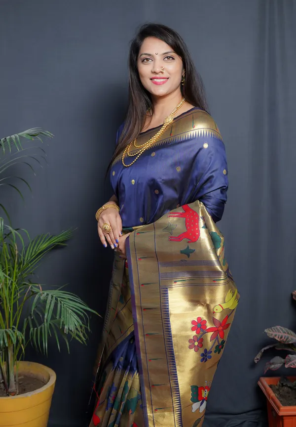 Navy_Blue_Pure_Silk_Paithani_Saree