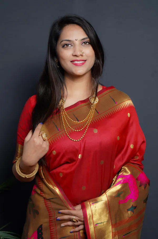 Red_Pure_Silk_Paithani_Saree