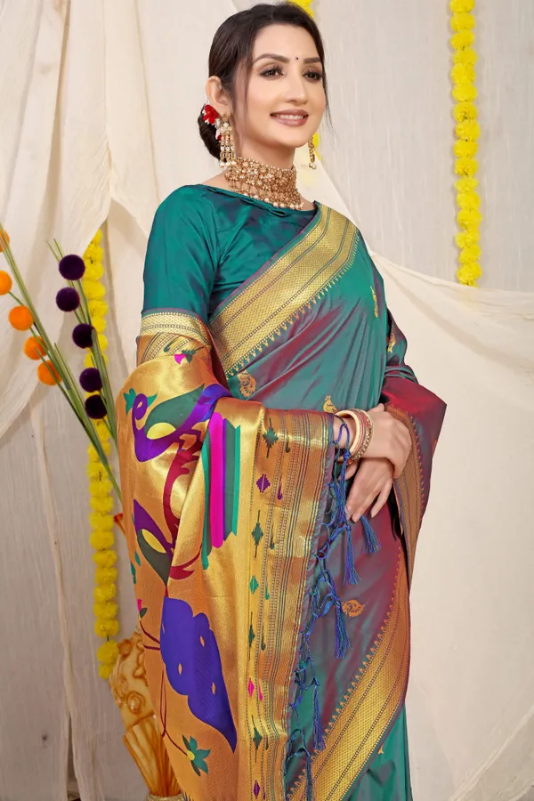 Green_Pure_Silk_Paithani_Saree