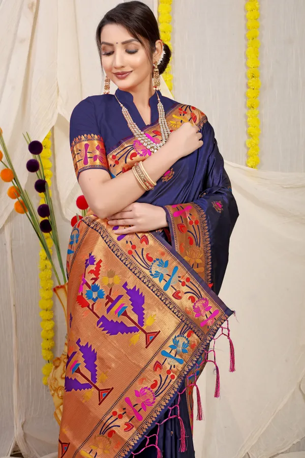 Navy_Blue_Pure_Silk_Paithani_Saree