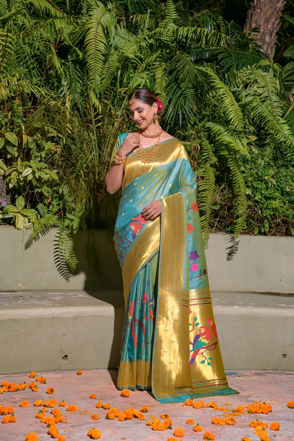 Green_Pure_Silk_Paithani_Saree
