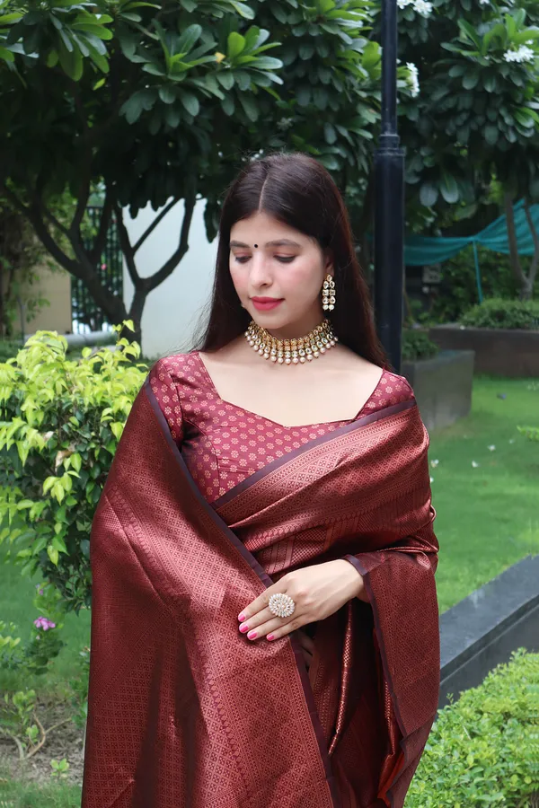 Maroon_Kanjivaram_Silk__Saree