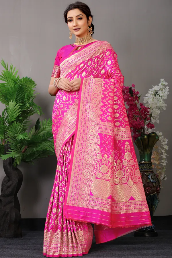 Pink_Zari_Work_Patola_Silk_Saree