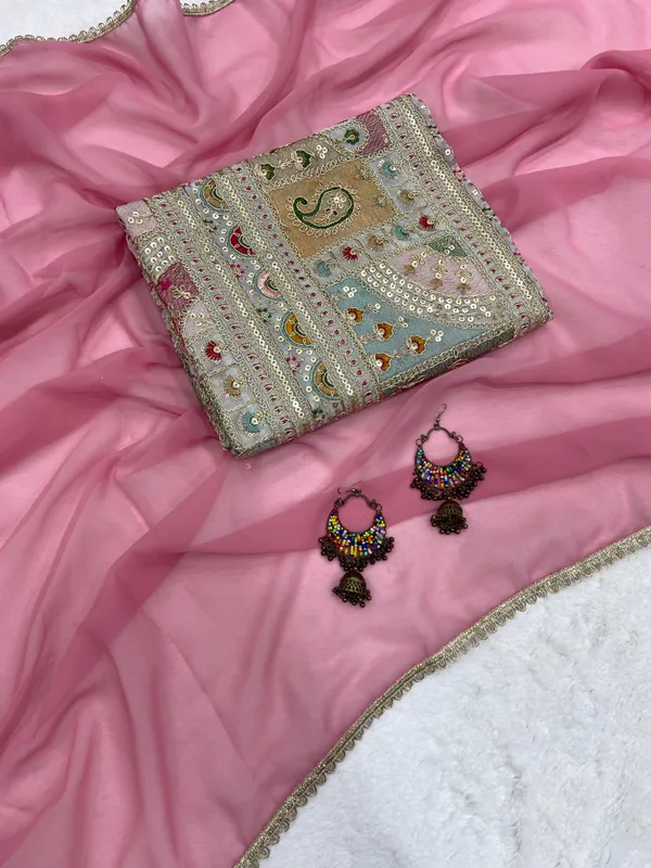 Light_Pink_Soft_Georgette_Embroidered_Saree