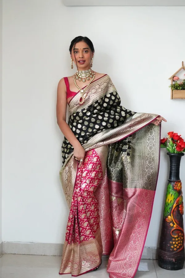 Banarasi_Ready_To_Wear_1-_Minute_Black_Saree
