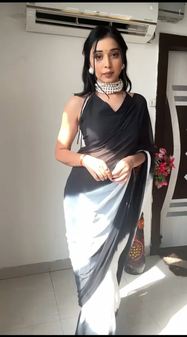Black_1-Minute_Ready_To_Wear_Georgette_Saree