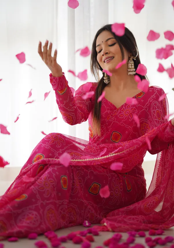 Pink_1-Minute_Ready_To_Wear_Georgette_Saree
