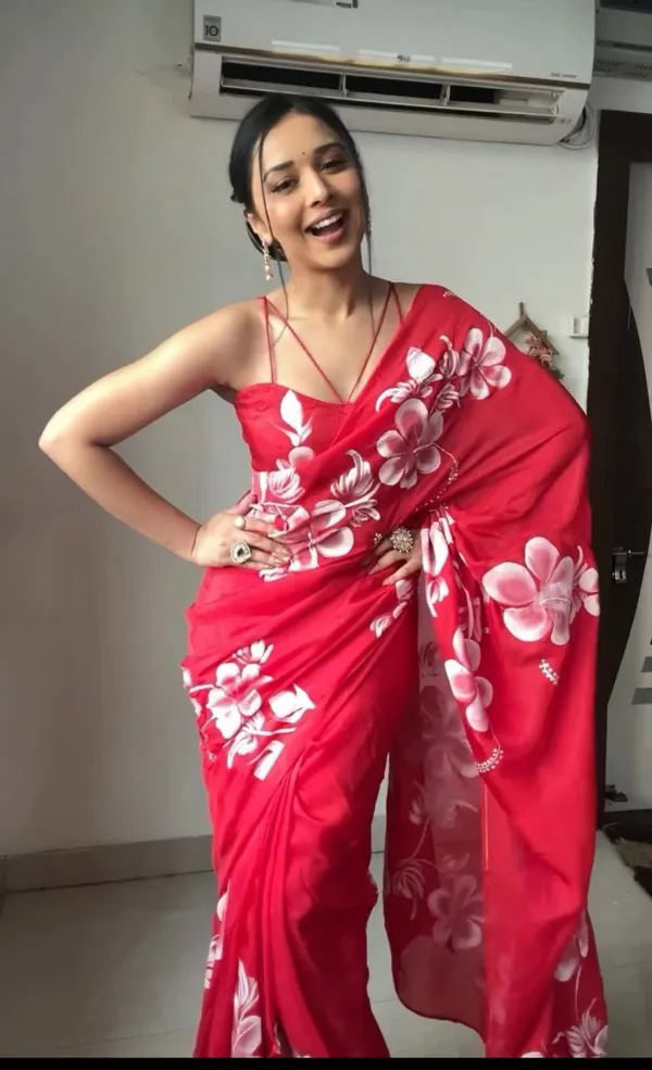 Red_1-Minute_Ready_To_Wear_Georgette_Saree