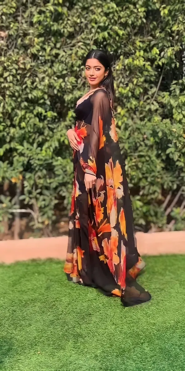 Black_1-Minute_Ready_To_Wear_Georgette_Saree