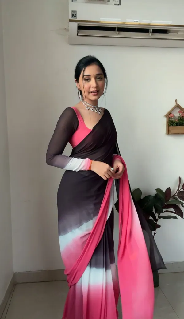 Pink_1-Minute_Ready_To_Wear_Georgette_Saree