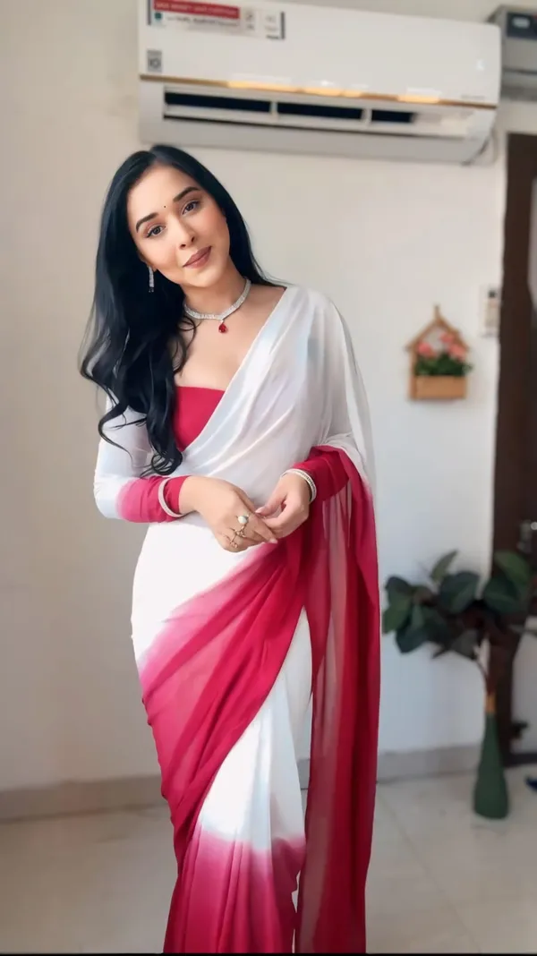 Multicolor_1-Minute_Ready_To_Wear_Georgette_Saree