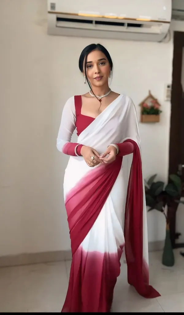 Multicolor_1-Minute_Ready_To_Wear_Georgette_Saree