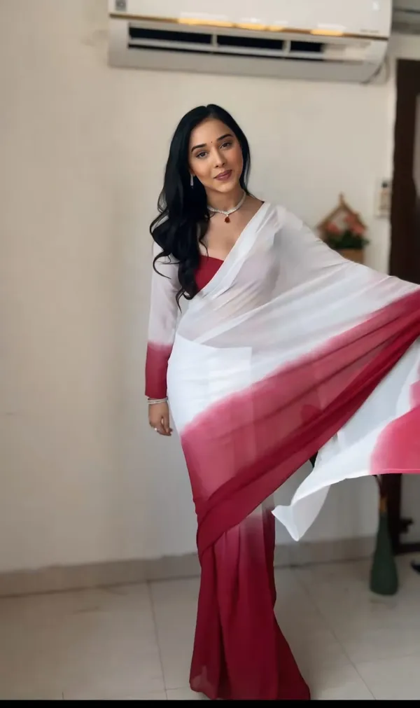 Multicolor_1-Minute_Ready_To_Wear_Georgette_Saree