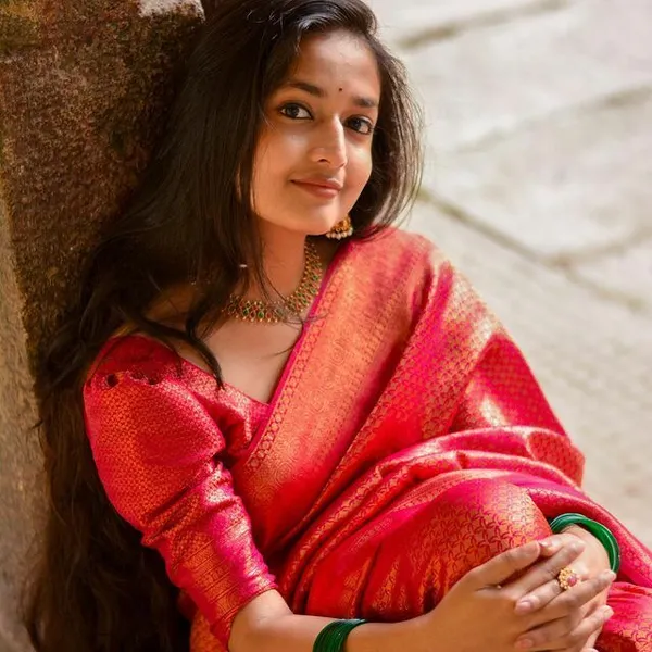 Pink_Embellished_Banarasi_Jacquard_Saree_(Pink)