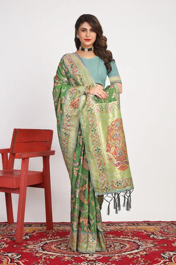 Green_Zari_Work_Patola_Silk_Saree
