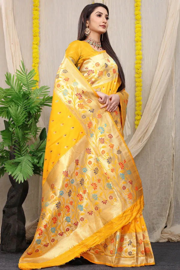 Yellow_Zari_Work_Patola_Silk_Saree