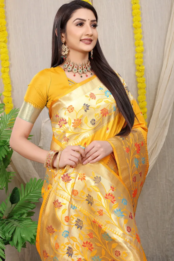 Yellow_Zari_Work_Patola_Silk_Saree