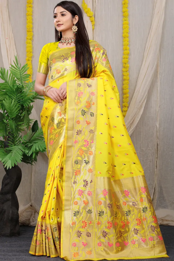 Yellow_Zari_Work_Patola_Silk_Saree