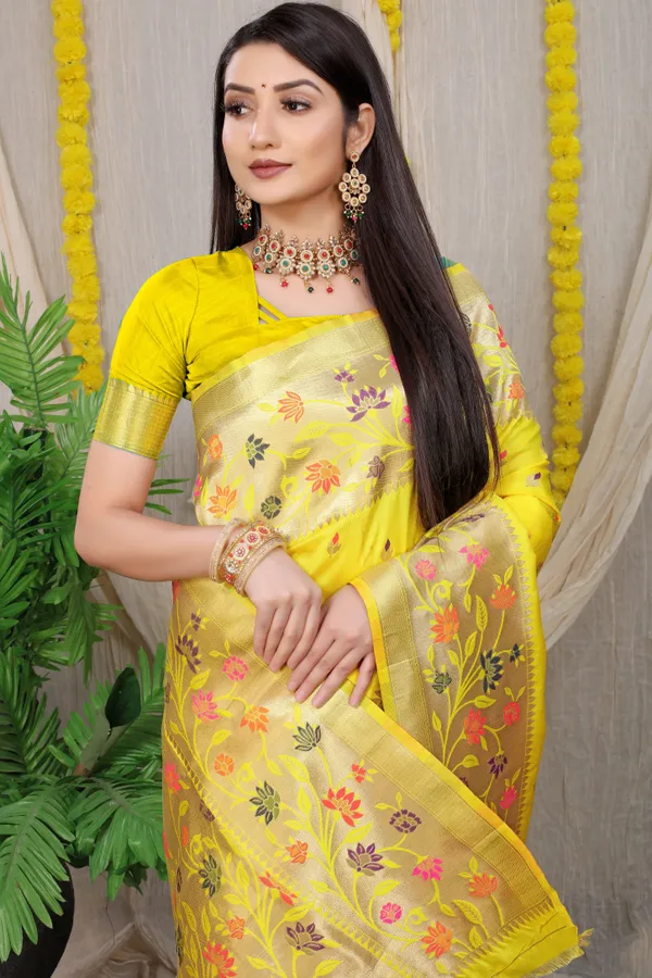 Yellow_Zari_Work_Patola_Silk_Saree