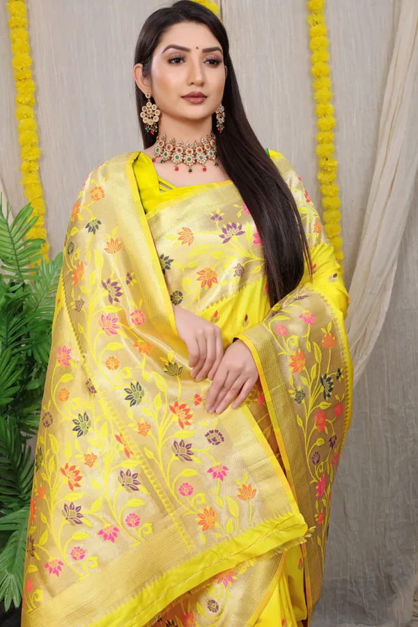 Yellow_Zari_Work_Patola_Silk_Saree