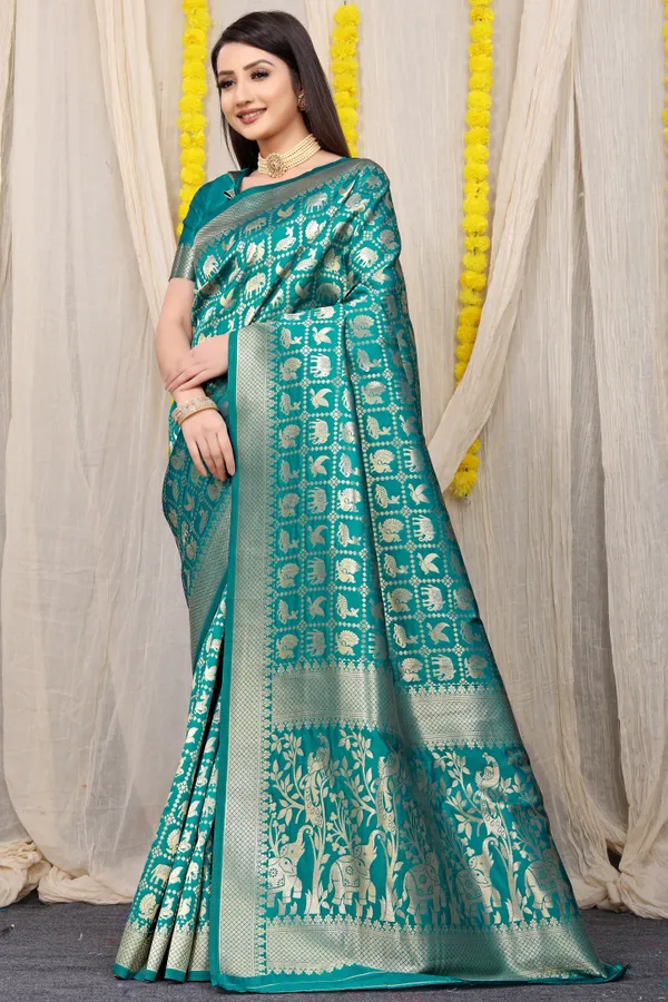 Green_Zari_Work_Patola_Silk_Saree