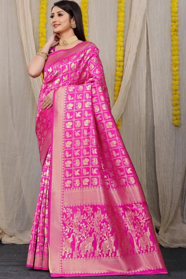 Pink_Zari_Work_Patola_Silk_Saree