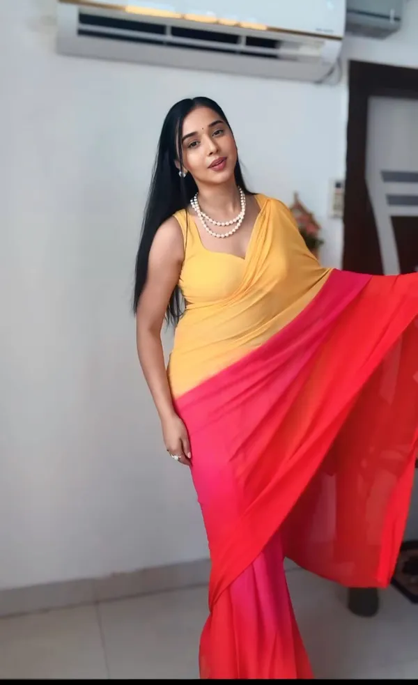 Multicolor_Ready_To_Wear_Trendy_Soft_Georgette_Saree
