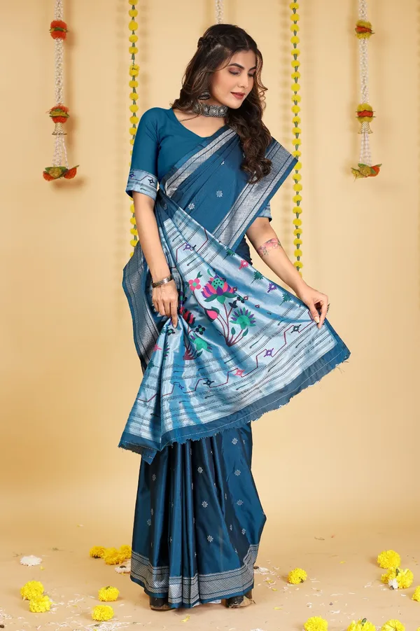 Navy_Blue_Pure_Silk_Paithani_Saree
