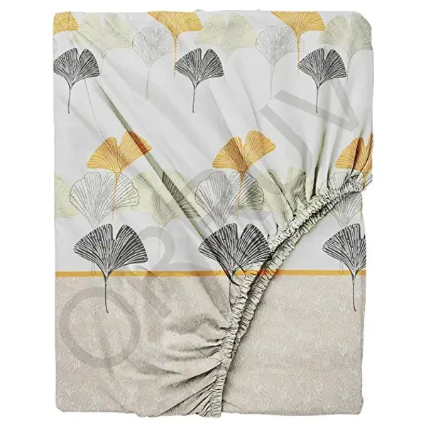 _210_TC_Microfibre_Green_Double_Fitted_Bedsheet_(72X78_inch)_with_2_King_Size_Pillow_Covers,_FIt_for_Mattress:_72"X75"_&_72"78"