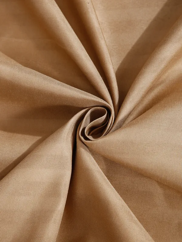 _300TC_Microfibre_Beige_Satin_Striped_Elastic_Fitted_Double_Bedsheet_with_2_King_Size_Pillow_Covers,_Fit_for_Mattress:_72"X75"_&_72"X78"