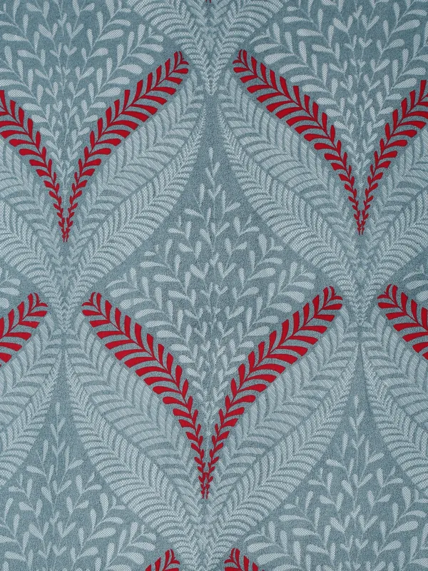 _144TC_Vibrant_Vines_Baby_Blue_Elastic_Fitted_Double_Bedsheet_with_2_King_Size_Pillow_Covers,_Fit_for_Mattress:_72"X75"_&_72"X78"