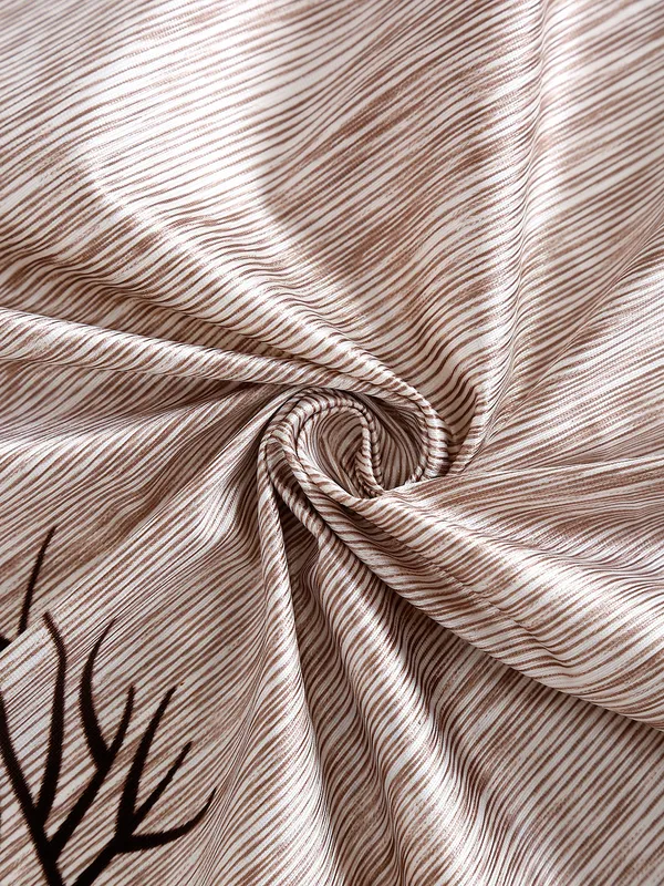 2_Pieces_Garden_Panel_Eyelet_Polyester_Curtains_-Brown