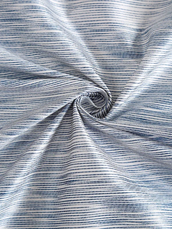 2_Pieces_Garden_Panel_Eyelet_Polyester_Curtains_-_Blue
