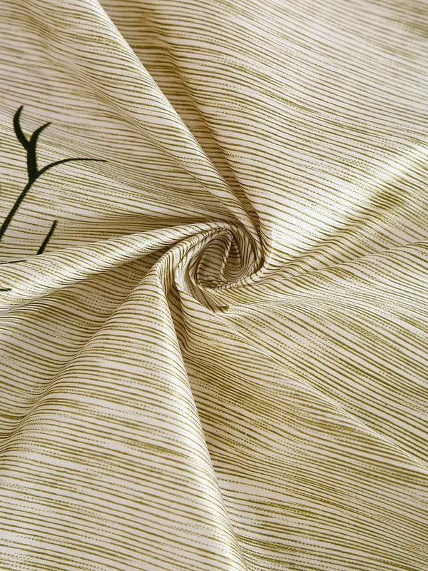 2_Pieces_Garden_Panel_Eyelet_Polyester_Curtains_-_Green