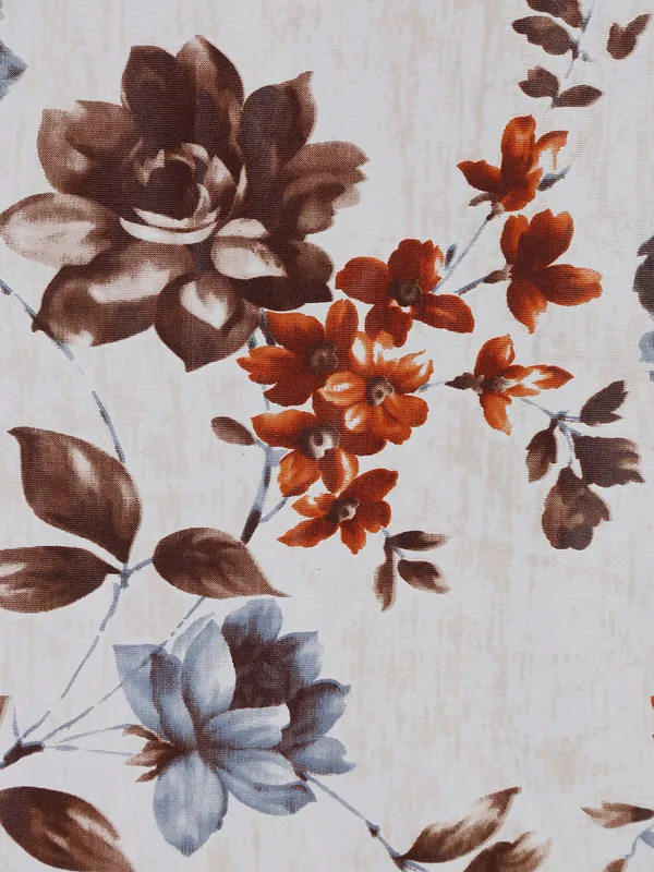 _2_Piece_Windflower_Eyelet_Polyester_Window_Curtains_-_5_Feet,_Brown