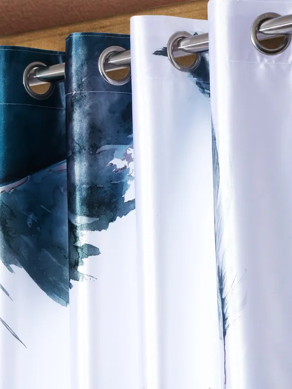 Home_Sizzler_2_Pieces_Solid_Patch_Bloom_Burst_Eyelet_Polyester_Window_Curtains_-_5_Feet,_Aqua