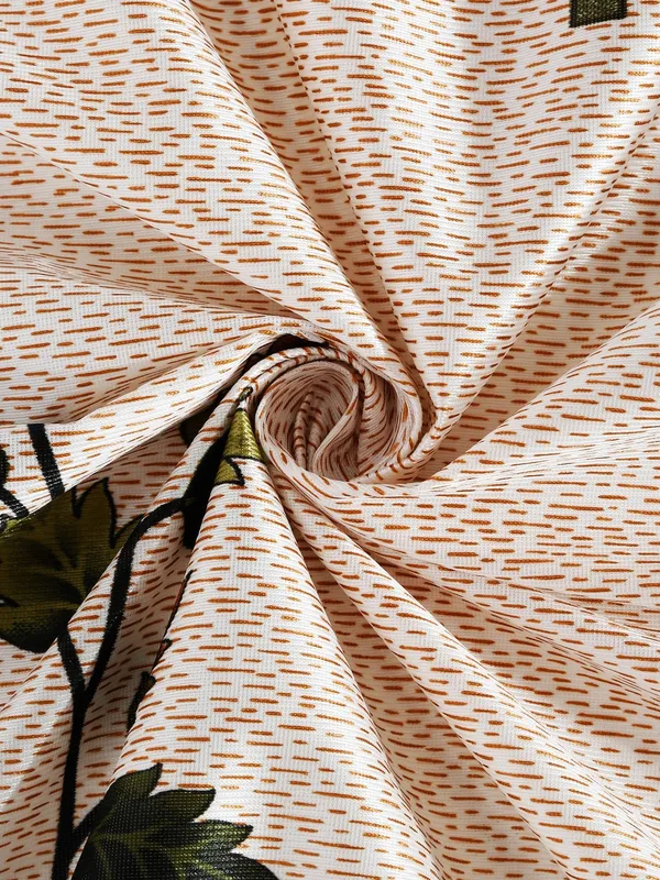 Home_Sizzler_2_Pieces_Leafy_Elegance_Panel_Eyelet_Polyester_Window_Curtains_-_5_Feet,_Green