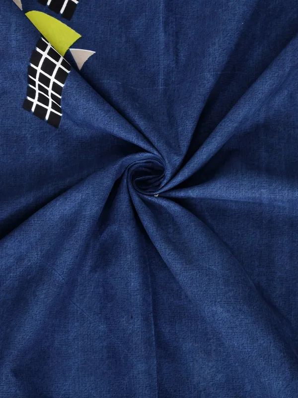 144_TC_Microfibre_Kid's_Galaxy_Single_Bedsheet_With_1_Pillow_Cover