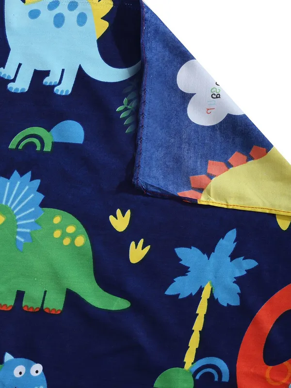 144_TC_Microfibre_Kid's_Jungle_Single_Bedsheet_with_1_Pillow_Cover