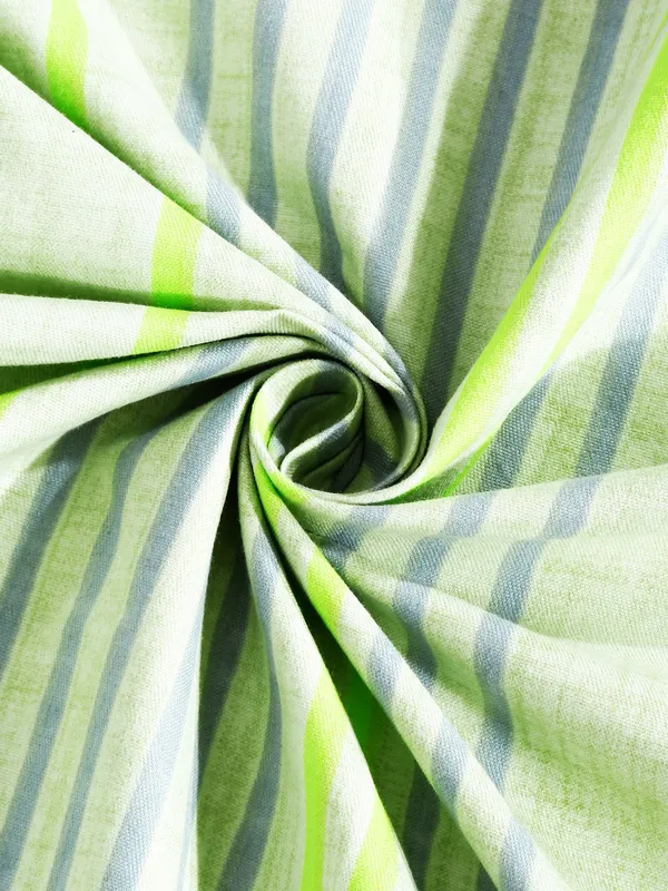 210_TC_Microfibre_Green_Single_Bedsheet_with_1_Pillow_Cover