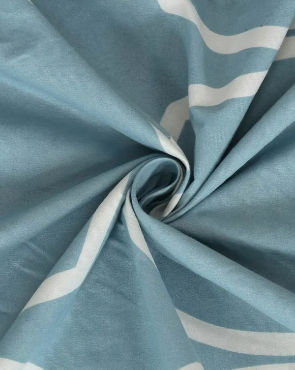 144TC_Geometrical_Grey_Microfibre_Single_Bedsheet_with_1_Pillow_Cover