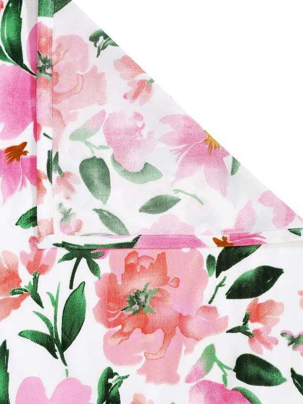 Home_Sizzler_144TC_Pink_Roses_Single_Bedsheet_with_1_Pillow_Cover