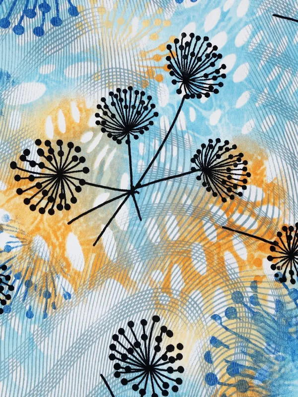 Home_Sizzler_144TC_Floral_Fusion_Single_Bedsheet_with_1_Pillow_Cover