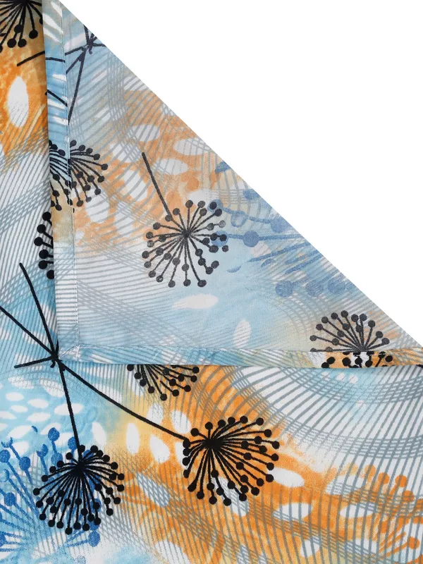 Home_Sizzler_144TC_Floral_Fusion_Single_Bedsheet_with_1_Pillow_Cover